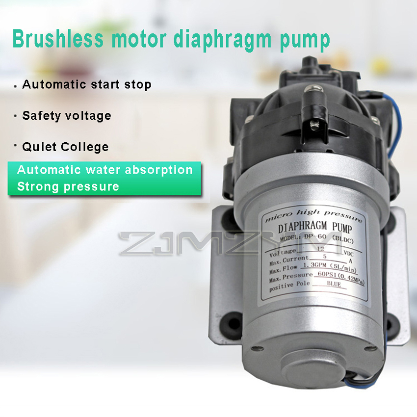 Mini Peristaltic Pump 12V - Brushless DC High Pressure Water Pump