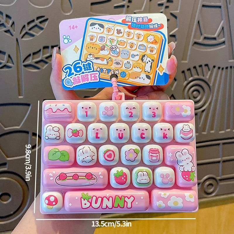 26-Grid Anti-Stress Keyboard K - Packaging recension och pris
