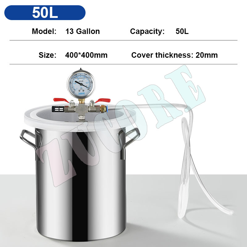 Stainless Steel Vacuum Chamber - Vacuum Chamber Kit With Pump recension och pris