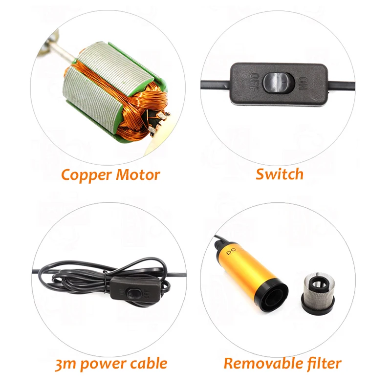 Mini Submersible Diesel Fuel T - Mini Peristaltic Pump 12V recension och pris