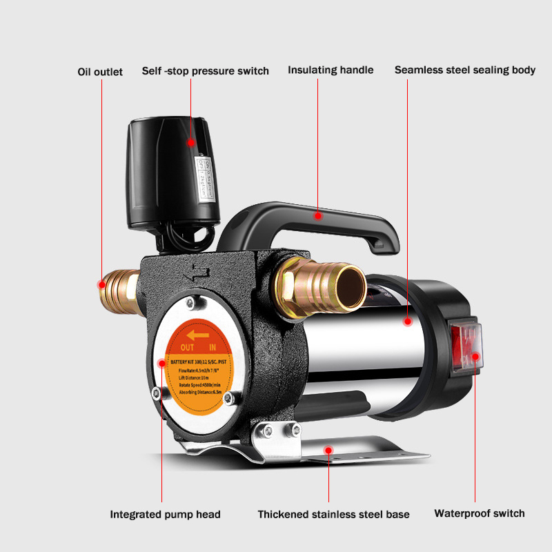 12V/24V/220V Fuel Transfer Pum - Mini Peristaltic Pump 12V recension och pris
