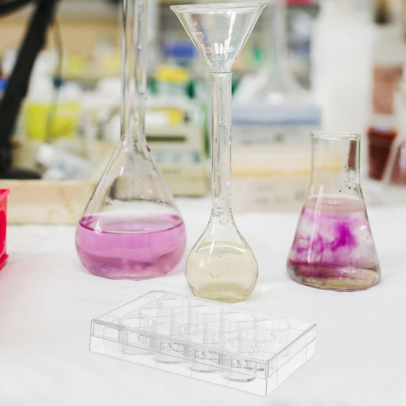 12 Well Transparent Cell Cultu - Lab Equipment recension och pris
